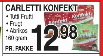 ABC Lavpris Carletti konfekt tilbud