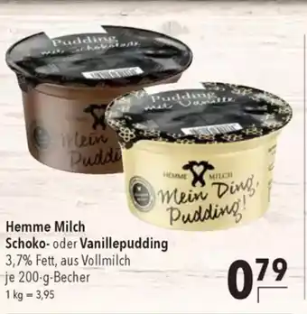 Citti Hemme Milch Schoko- oder Vanillepudding tilbud