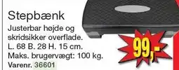 Harald Nyborg Stepbænk tilbud