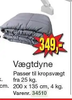 Harald Nyborg Vægtdyne tilbud
