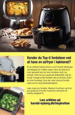 Harald Nyborg Kender du Top-5 fordelene ved at have en airfryer i køkkenet? tilbud