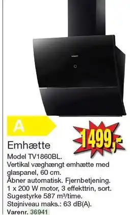 Harald Nyborg Emhætte tilbud