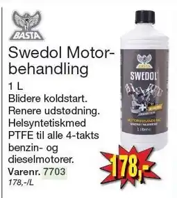 Harald Nyborg Swedol Motorbehandling tilbud