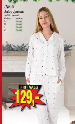 Harald Nyborg Nowél Julepyjamas tilbud