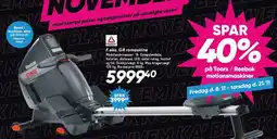 SPAR 40% på Toorx/Reebok motionsmaskiner