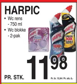 ABC Lavpris HARPIC tilbud
