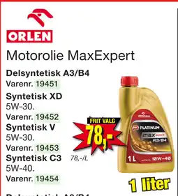 Harald Nyborg Motorolie MaxExpert tilbud