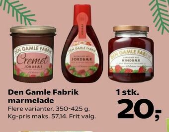 Dagli'Brugsen Den Gamle Fabrik marmelade tilbud