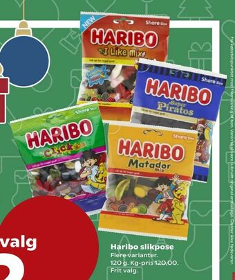 Dagli'Brugsen Haribo slikpose tilbud