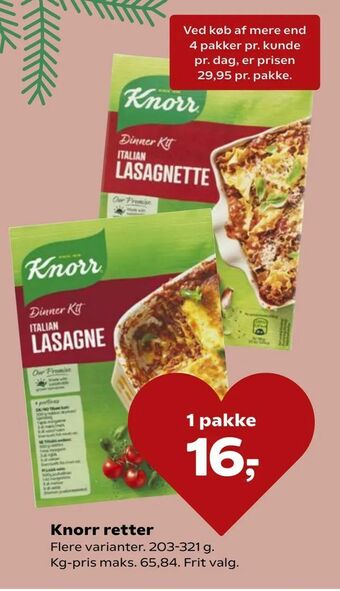 Dagli'Brugsen Knorr retter tilbud
