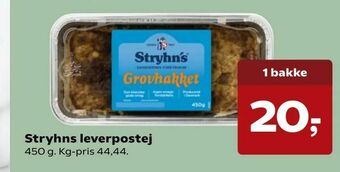 Dagli'Brugsen Stryhns leverpostej tilbud
