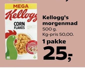 Dagli'Brugsen Kellogg's morgenmad tilbud