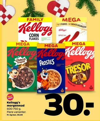 Netto Kellogg's morgenmad tilbud