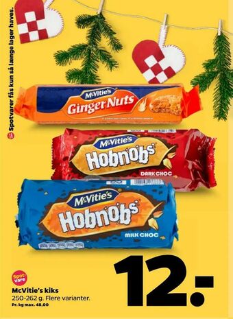 Netto McVitie's kiks tilbud