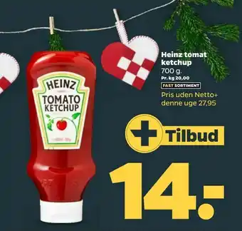 Netto Heinz tomat ketchup tilbud