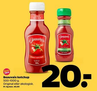 Netto Beauvais ketchup tilbud