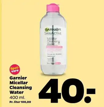 Netto Garnier Micellar Cleansing Water tilbud