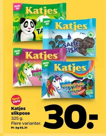 Netto Katjes slikpose tilbud
