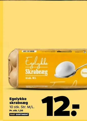 Netto Egelykke skrabeæg tilbud
