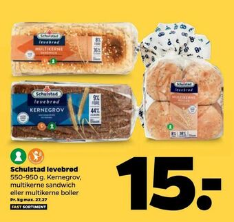 Netto Schulstad levebrød tilbud