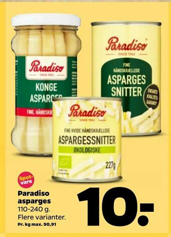 Netto Paradiso Asparges tilbud
