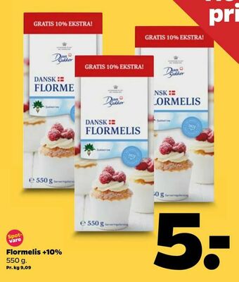 Netto Flormelis +10% tilbud