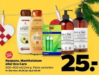 Netto Respons, Mentholatum eller Eco Care tilbud