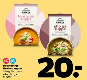 Netto Det Hurtige Køkken suppe tilbud