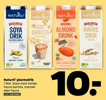 Naturli' plantedrik