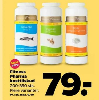 Fitness Pharma kosttilskud