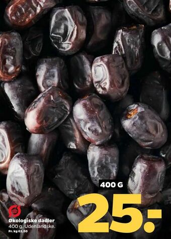 Netto Økologiske dadler tilbud