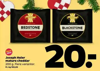 Netto Joseph Heler mature cheddar tilbud