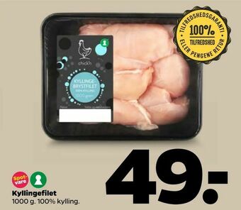 Netto Kyllingefilet tilbud