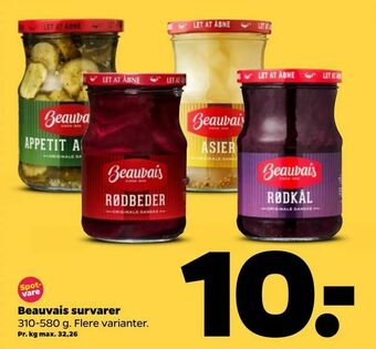 Netto Beauvais survarer tilbud