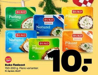 Netto Buko flødeost tilbud