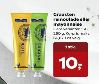 SuperBrugsen Graasten remoulade eller mayonnaise tilbud