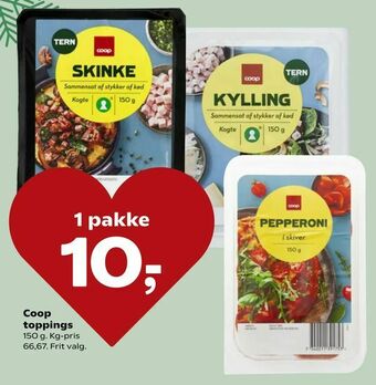 Coop toppings
