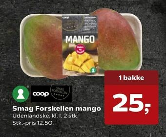 SuperBrugsen Smag Forskellen mango tilbud