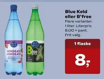 SuperBrugsen Blue Keld eller B'free tilbud