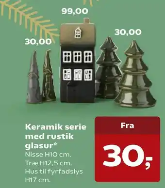 Keramik serie med rustik glasur