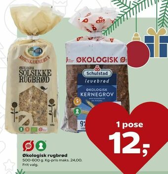 SuperBrugsen Økologisk rugbrød tilbud