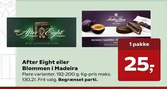 SuperBrugsen After Eight eller Blommen i Madeira tilbud