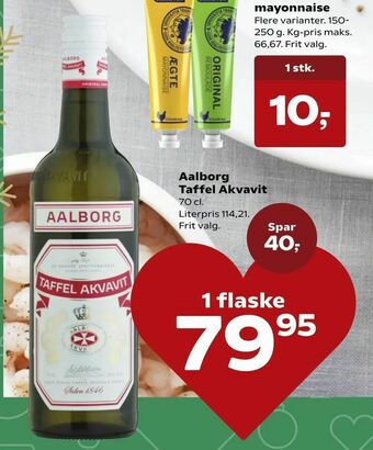 SuperBrugsen Aalborg Taffel Akvavit tilbud
