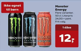 SuperBrugsen Monster Energy tilbud