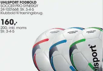 Sportigan Uhlsport Fodbold Soccer Pro Synergy 200 Inkl.Moms tilbud