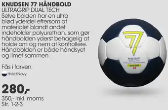 Knudsen 77 Håndbold Ultragrip Dual Tech