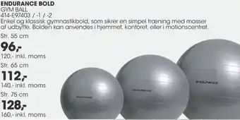 Sportigan Endurance Bold Gym Ball 120 Inkl.Moms tilbud