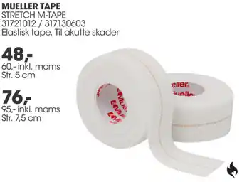 Sportigan Mueller Tape Stretch M-Tape tilbud
