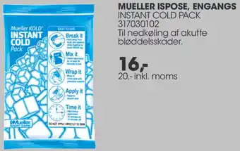 Mueller Ispose, Engangs Instant Cold Pack
