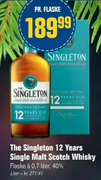 Otto Duborg The Singleton 12 Years Single Malt Scotch Whisky tilbud